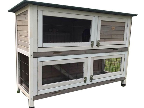 4ft rabbit hutch - hutch, pig