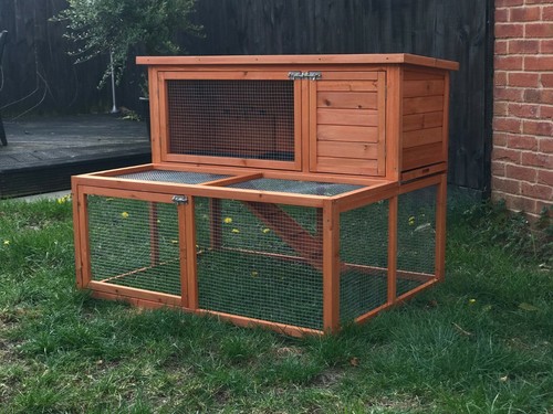 Rabbit guinea pig hutch - 48",