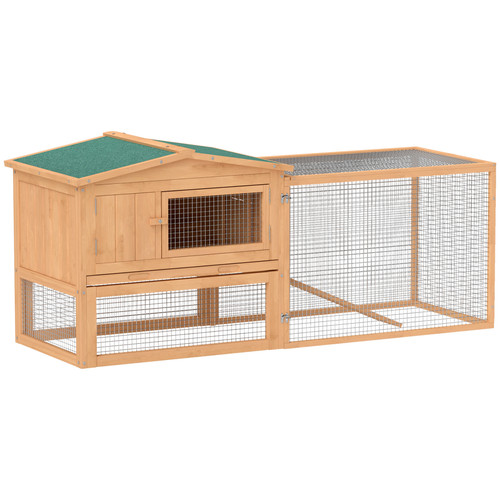Wooden rabbit hutch - rabbit, enclosure