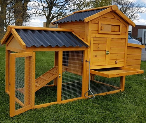 Chicken coop run - run, house