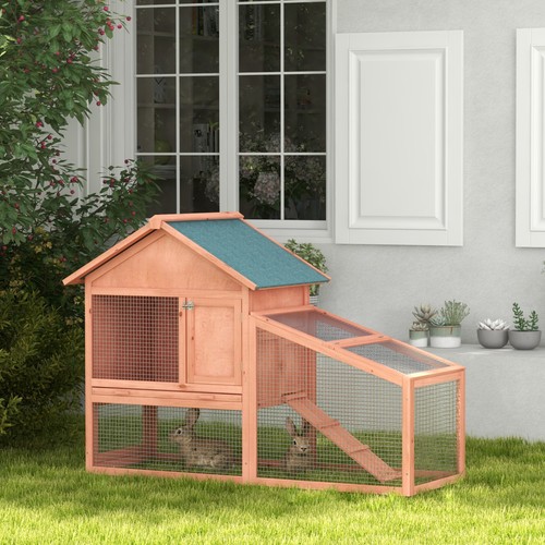 Tier outdoor rabbit hutch - rabbit,