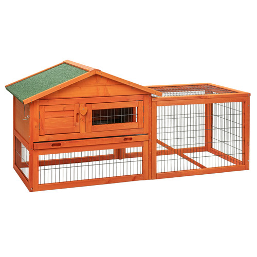 Kct 5ft wooden rabbit - rabbit, hutch