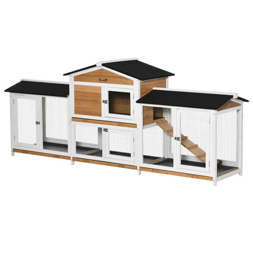 Rabbit hutch outdoor with - outdoor,