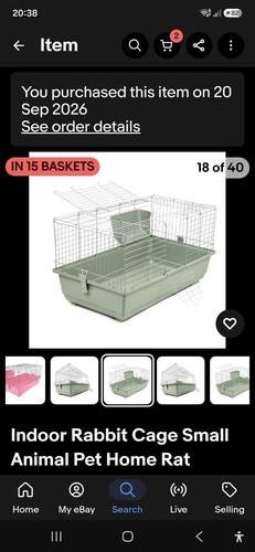 Indoor rabbit cage small - rabbit,