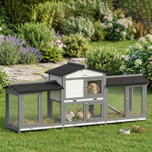 Tier large rabbit - rabbit, hutch