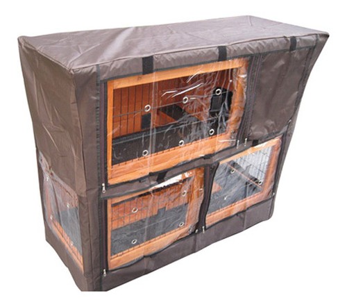 Bunny business hutch cover - business,